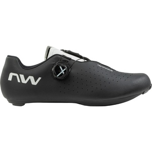 Northwave Обувки за шосеен велосипед Northwave Sonic Plus Wide Cycling shoes - Black / Light Grey - размер 48 (EU) (036-1281-0130)