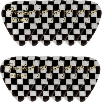 Image 1 of Fender 351 Shape Premium M 12 Checker Перце за китара (1980351302)