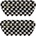 Fender 351 Shape Premium M 12 Checker Перце за китара (1980351302)