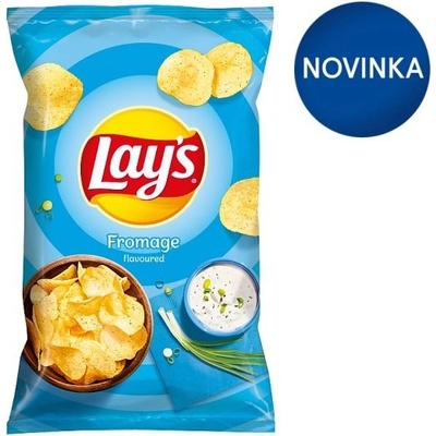 Lay's Vyprážané zemiakové lupienky s príchuťou smotanového syra a bylín 130 g