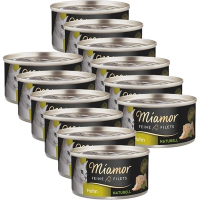 Miamor Feine Filets Naturell пиле 12 x 80 г