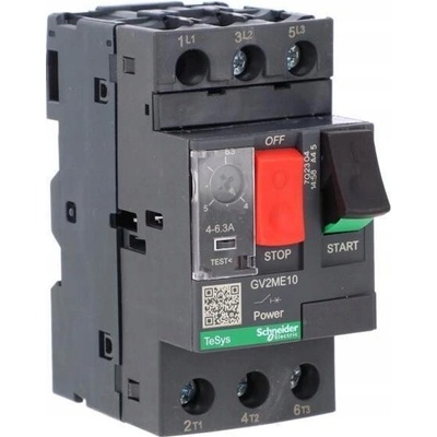 Motorový vypínač Schneider Electric 3P 6,3 A 400 V