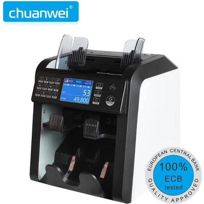 Chuanwei AL-950 премиум банкнотоброячна машина с Dual CIS и ECB сертификат