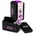 Secret Play Lila S Intimate Metal Plug with Crystal Base, Purple, 7.5 cm