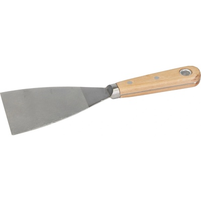 Stieracia špachtľa 75 mm s drevenou rukoväťou Silverline 675075