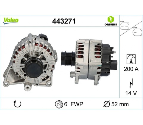 generátor VALEO 443271