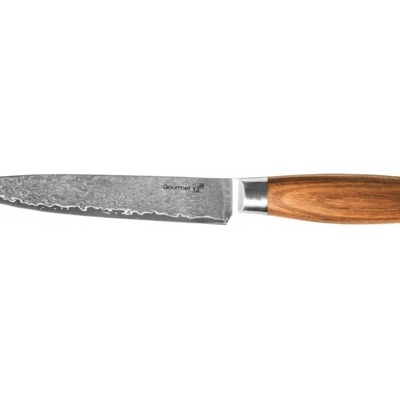 G21 nôž Gourmet Damascus 18 cm rukojeť zebrawood