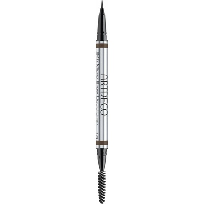 Artdeco Ceruzka na obočie 24h Micro Brow Liquid Liner 10 Grey Brown 0,3 ml