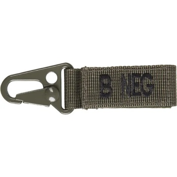 Image 1 of WARAGOD карабинер с нашивка кръвна група b- отрицателна, маслиненозелен (ac-wkc-bnog)