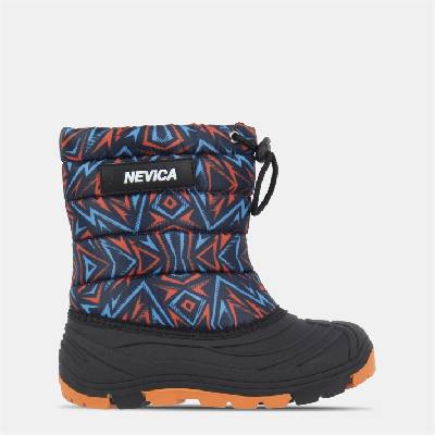 Детски обувки Nevica Unisex Kids' Explorer Mid/High Snow Boots - Orange/Blue