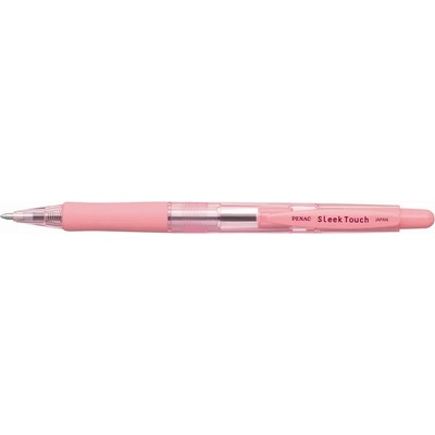 PENAC Химикалка, 0, 7 мм, бутон, розово тяло, PENAC "SleekTouch", синя BA1304-28 (BA1304-28)