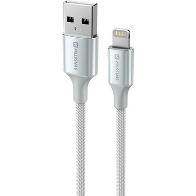 Swissten 71523310 USB / Lightning, 1,5m, bílý