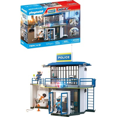 Playmobil 71874 Playmobil - Полицейски участък със стая за разпити (71874)