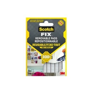 3M Лепенки removable Fix 36бр