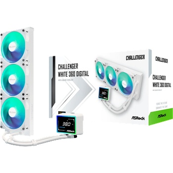 ASRock Challenger 360 Digital ARGB White (90-ACLA36-WAAGA6)