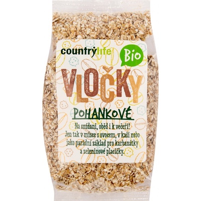 Country Life Bio Vločky pohánkové 250g