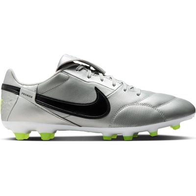 Nike Футболни бутонки Nike Premier 3 Adults Firm Ground Football Boots - Silver/Black