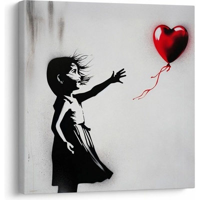 Obraz srdce vo vetre street art