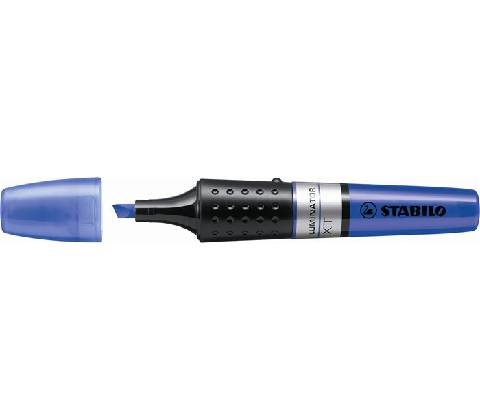 Stabilo Luminator modrá