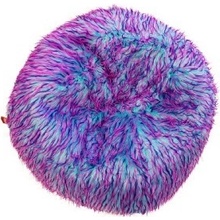 BeanBag Shaggy Multicolor pink-violet-blue