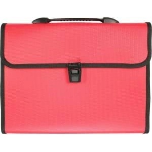 TITANUM Briefcase PP Titanum A4 with bundle 13 compartments red (TR12RE) Titanum