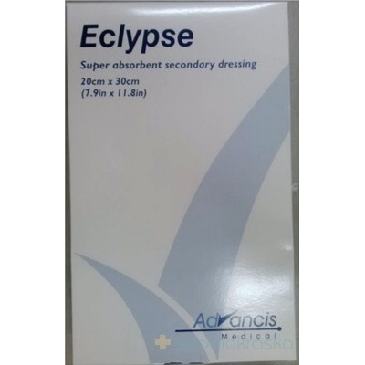 Eclypse krytie na rany suberabsorpčné 20 x 30 cm 20 ks