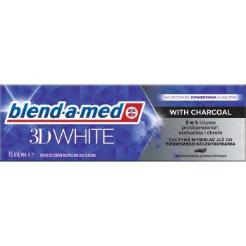 Blend-a-med Паста Blend-a-med 3D с бял въглен 75 мл