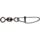 Black Cat karabinka s obratlíkom Cross Lock Swivel veľ.4 100 kg 3 ks