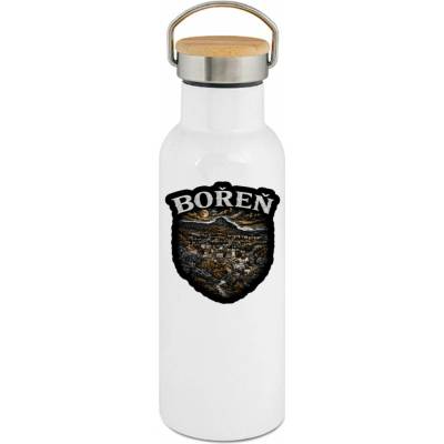 123TRIKO termoska Bořeň, rytý tisk, volná verze 500 ml