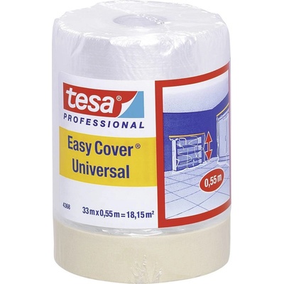 tesa 04368-00012-03 krycia fólia tesa Easy Cover® svetlohnedá (d x š) 33 m x 55 cm 1 ks; 04368-00012-03