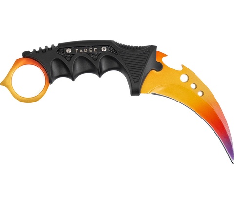 F A D E E Karambit reaper - Fade tip