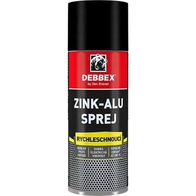 Zinek hliník ve spreji barva světle stříbrná 400 ml