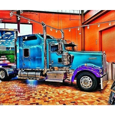 Norimpex Nablýskaný truck 30 × 40 cm 1008759