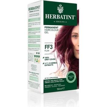 Herbatint permanentná farba na vlasy slivka FF3 150 ml