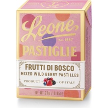 Leone 1857 Frutti di Bosco Cucací pastilky s příchutí lesního ovoce 27 g