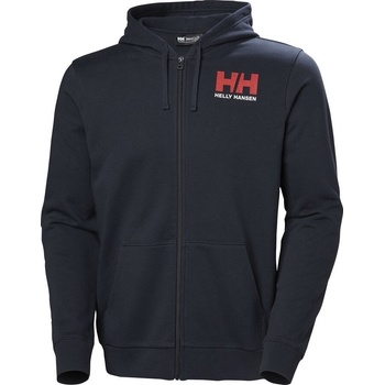 Helly Hansen HH Logo Full Zip Суитшърт с качулка Navy M (54581_597-M)