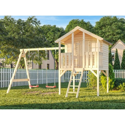 Palmako Detský domček TOBY so SWING modulom