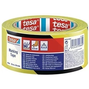 tesa 60760 Floor Marking Tape Black/Yellow Лепяща лента (60760-00093-15)