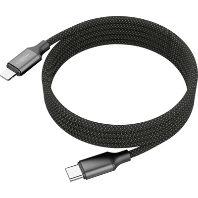 Ansmann 1700-0187 USB Apple Lightning konektor USB-C ® zástrčka 120cm černý