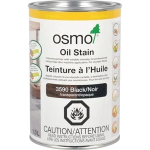 Osmo Oil Stain 3590 Черно - масло за подове и мебели 0.5л (2885)