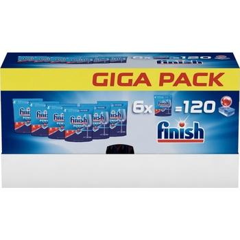 Finish Power All in 1 tablety do myčky nádobí 120 ks