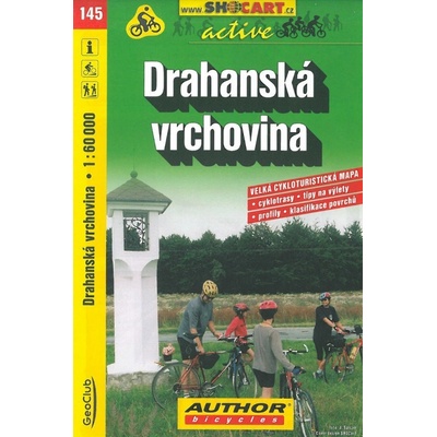 Drahanská vrchovina mapa 1:60 000