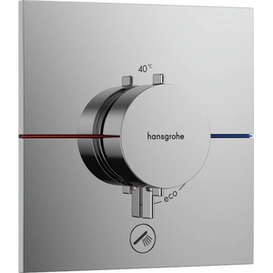 Hansgrohe ShowerSelect Comfort E термостатичен смесител за душ с 1 функция и допълнителен изход (15575000)