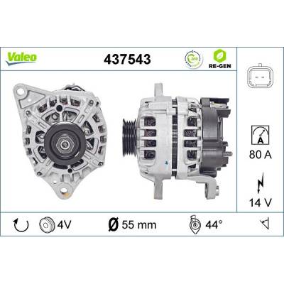 generátor VALEO 437543
