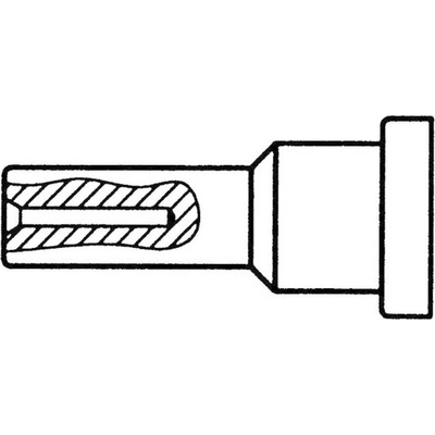 Weller 54441600 spájkovací hrot merací hrot Veľkosť hrotov 0.5 mm Dĺžka hrotov 13 mm Obsah 1 ks