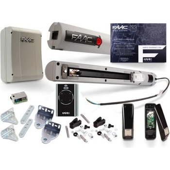 Praktická 24V súprava - FAAC S418 pre 5,4 m dvojkrídlové brány