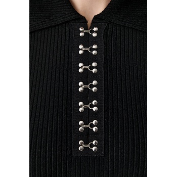 Karl Lagerfeld Jeans рокля тип пуловер с вискоза (B3W13008)