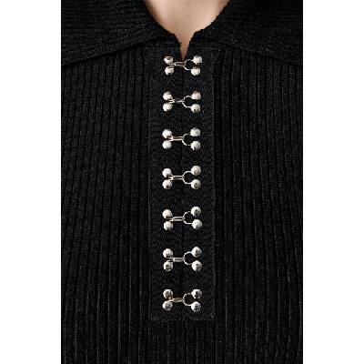Karl Lagerfeld Jeans рокля тип пуловер с вискоза (B3W13008)