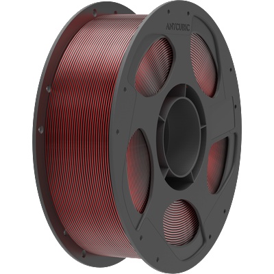 Anycubic PLA Silk Dual Color Black Red - 1, 75 mm / 1000 g (6974662353542)