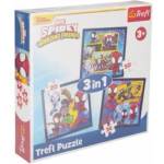 Trefl SPIDEY SPIDERS AND DINOSAURS *3in1*